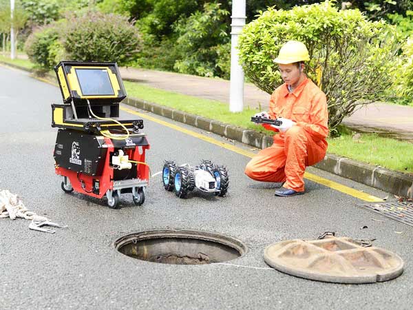 岱山管道机器人检测