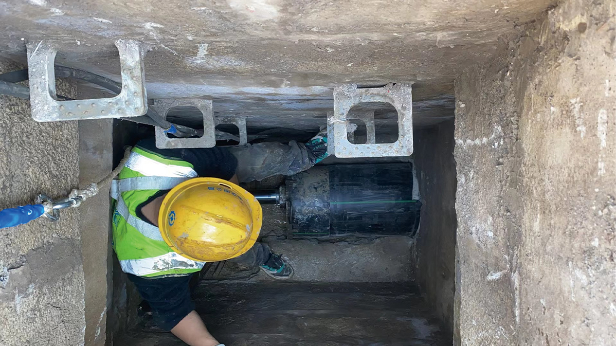 岱山HDPE短管内衬法